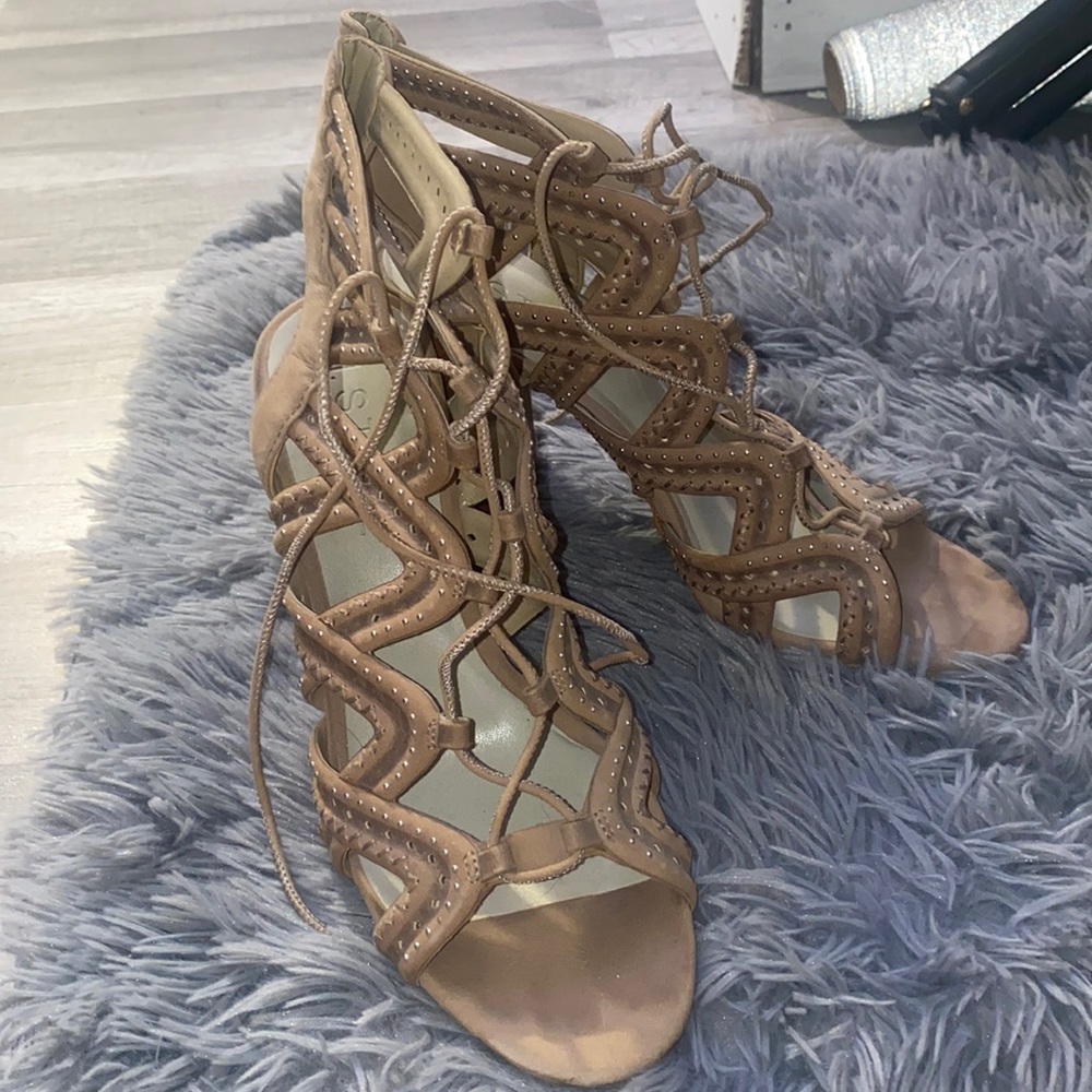 Lace Up Heels